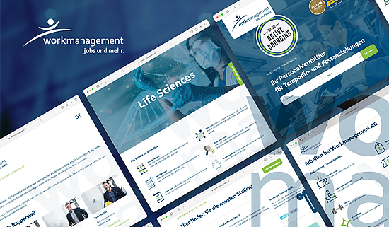 Homepage Redesign workmanagement.ch