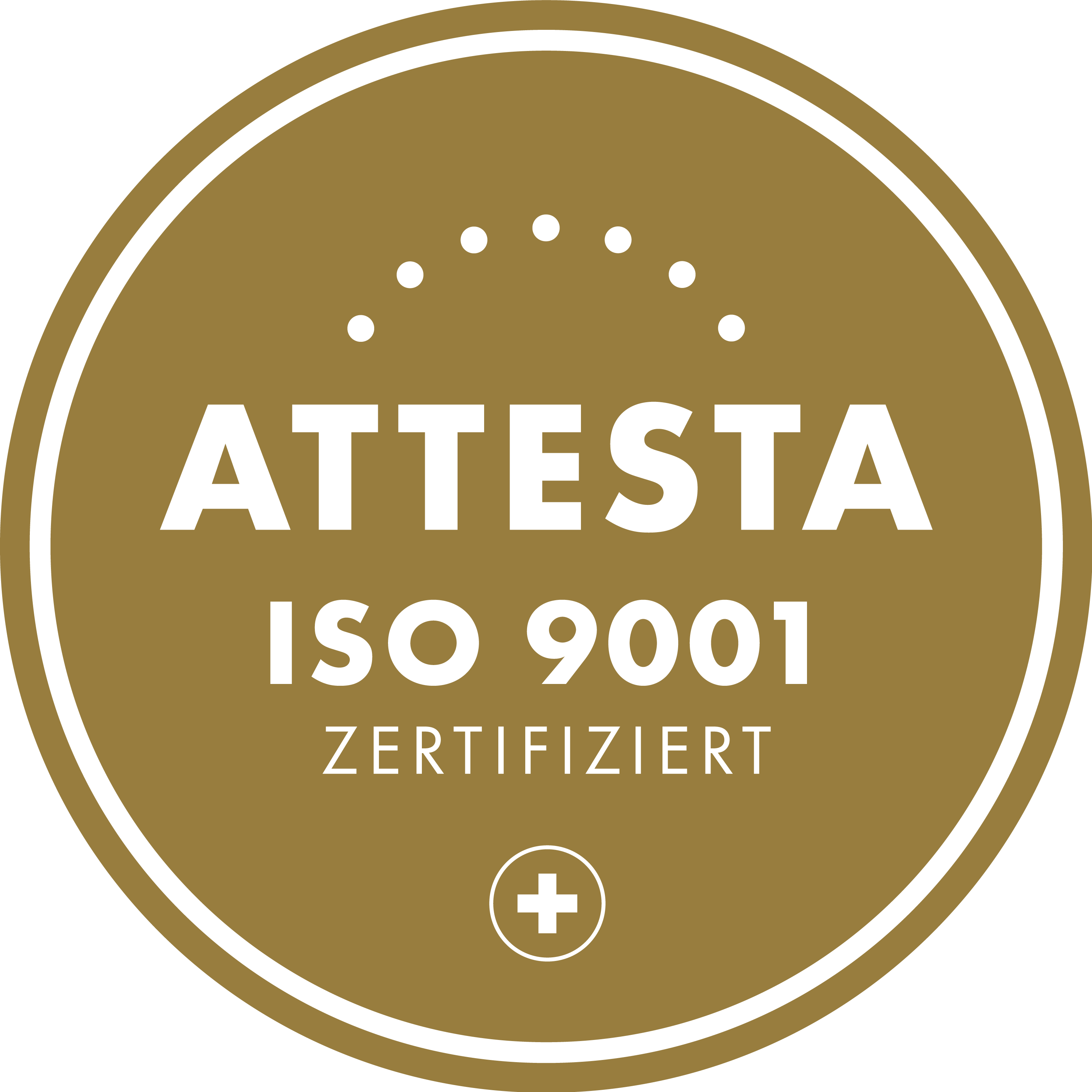 Logo ISO 9001 Zertifizierung