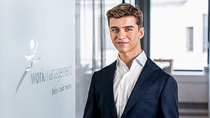 Portrait von Luka Dimitrijevic aus der Workmanagement-Filiale Zürich